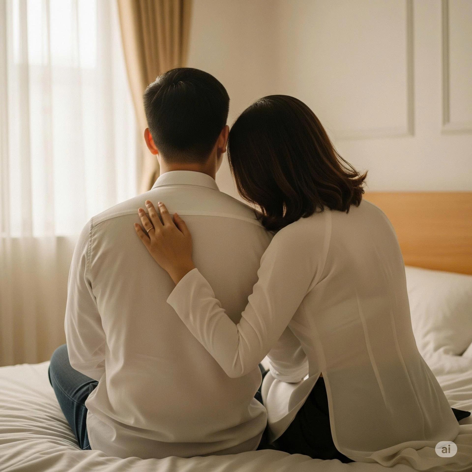 Người vợ động viên, hỗ trợ chồng trong hành trình tìm lại ham muốn và bản lĩnh đàn ông một cách khoa học.